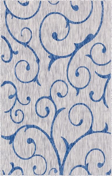 Teppich OUTDOOR BEAUTIES Rechteckig Hellgrau 150x245 cm