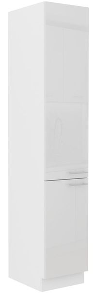 Küchen Hochschrank 40 Lara Weiß Hochglanz Küchenzeile Küchenblock Küche