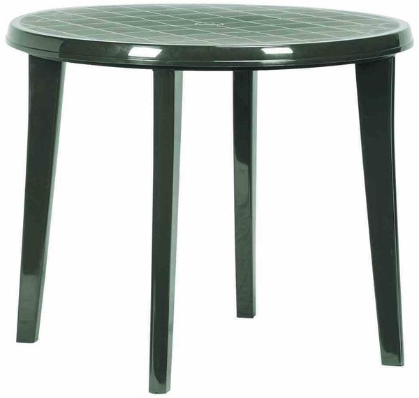 Campingtisch Lisa 90 cm rund, grün