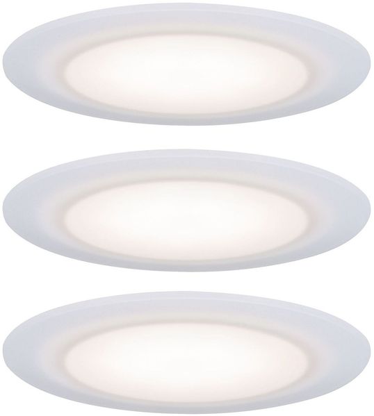 Paulmann No. 99940 Premium Einbauleuchten-Set Suon LED dimmbar 3x5W 2700K IP44