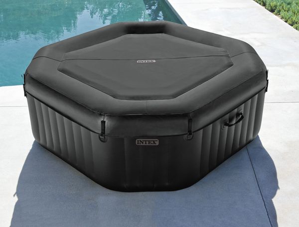 Intex 'PureSPA – Jet + Bubble Deluxe' Whirlpool, für 6 Personen, 211x211x71 cm