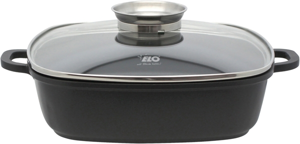ELO Servierpfanne mit Deckel "Alucast Dur Select