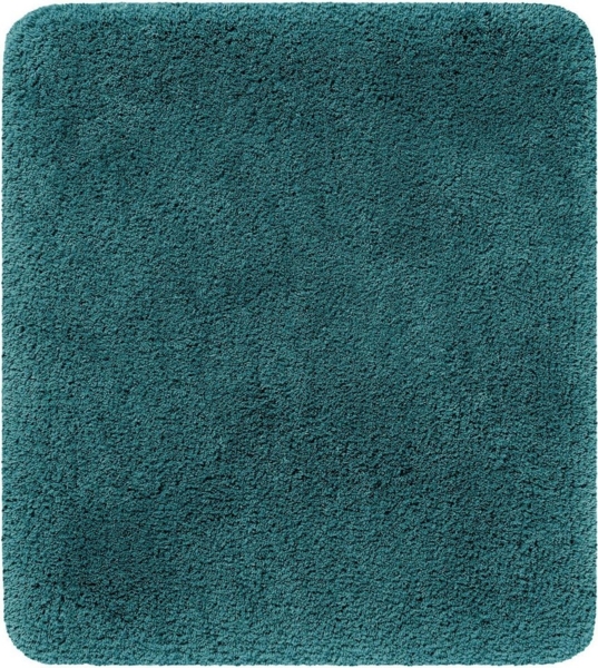 Homie Living Badematte Porto Azzurro, Höhe 30 mm, rutschhemmend beschichtet, fußbodenheizungsgeeignet, schnell trocknend, Polyester, rechteckig, Badteppich, uni, rechteckig & rund, waschbar, Badezimmerteppich Bild 2