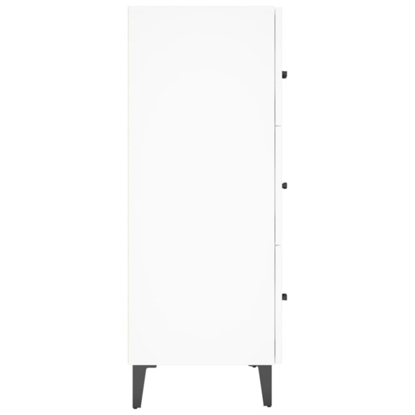 vidaXL Sideboard Weiß 69,5 x 34 x 90 cm Holzwerkstoff [812159] Bild 9