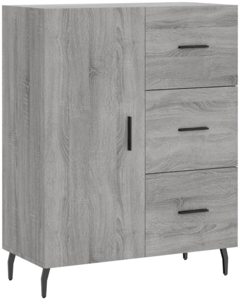 vidaXL Highboard Grau Sonoma 69,5x34x180 cm Holzwerkstoff 3189467 Bild 3