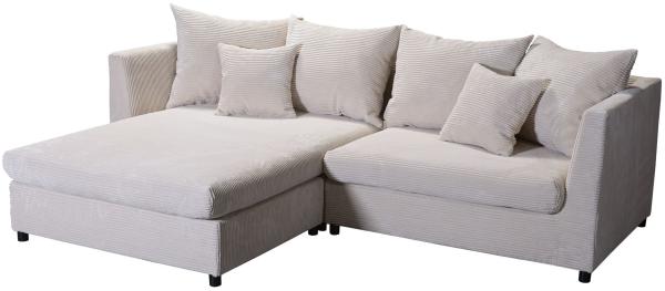 Sofa Couch Ecksofa Eckcouch Wohnlandschaft Pam 1 Cord Bezug Bild 3