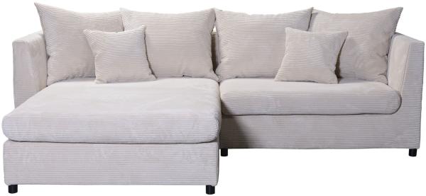 Sofa Couch Ecksofa Eckcouch Wohnlandschaft Pam 1 Cord Bezug Bild 2