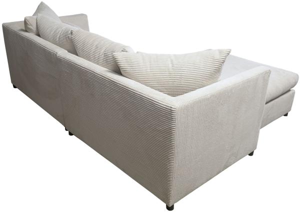 Sofa Couch Ecksofa Eckcouch Wohnlandschaft Pam 1 Cord Bezug Bild 4