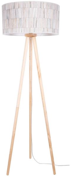Stehleuchte, Birkenholz, Tapete, Landhaus, E27, H 154cm