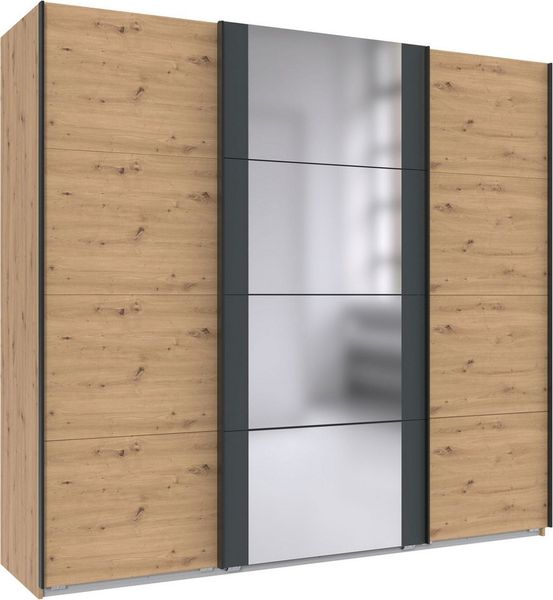 Wimex Schwebetürenschrank Bern Schiebetürenschrank Schrank mit zusätzlicher Innenausstattung, Garderobe