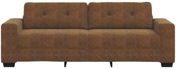 vidaXL 3-Sitzer-Sofa Braun 220 cm Kunstleder 4105144 Bild 4