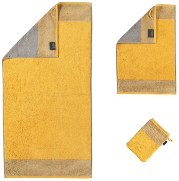 Cawö Handtuch Two-Tone 590 curry