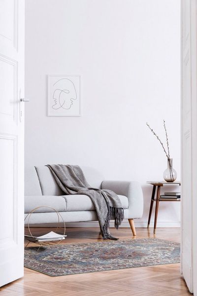 LUXOR living Teppich Bonum, rechteckig, Höhe: 7 mm, Kurzflor, modernes Design, waschbar, Wohnzimmer