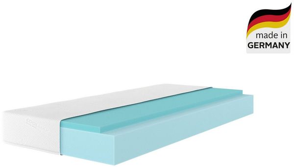 Gelschaummatratze Kniven, Matratze 90x200 cm, 140x200 cm & weitere Größen, OTTO home, 17 cm hoch, Matratze H2-H4, ergonomisch, allergiker geeignet (Hausstauballergiker)