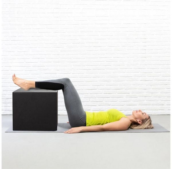 Bezug für Schaumstoffwürfel M-L anthrazit 40x45x50 cm - Auswahl: nur Bezug, Größe: M-L