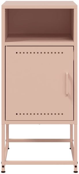 vidaXL Nachttisch Rosa 36x39x78 cm Stahl 846568 Bild 6