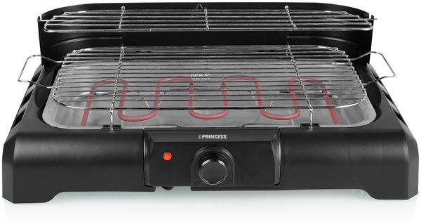 2in1 Standgrill & Tischgrill mit Grillzange 40x25cm, 2200Watt, 78 x 36 x 98 cm Bild 5