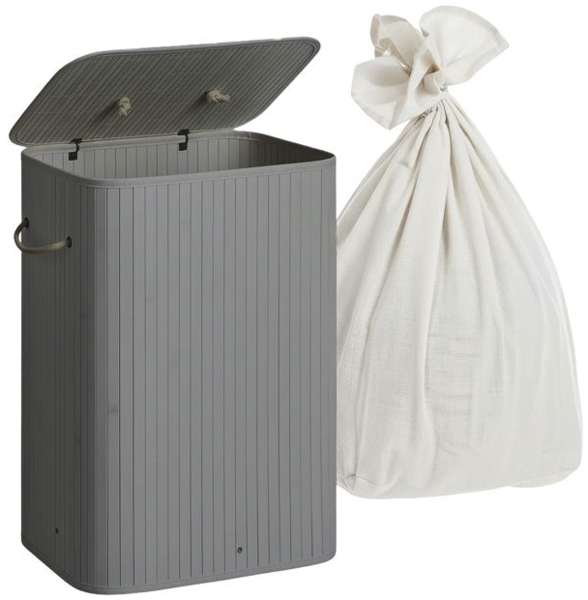 Bambus Wäschekorb mit Deckel 10052194_111