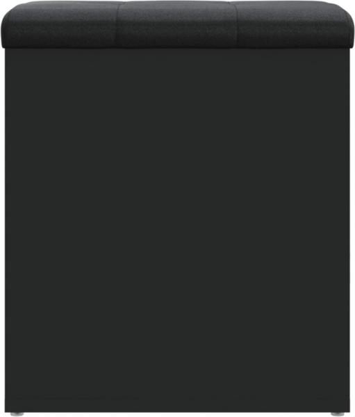vidaXL Sitzbank mit Stauraum Schwarz 42x42x45 cm Holzwerkstoff 835034 Bild 7