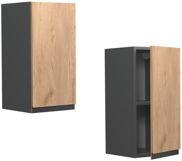Hängeschrank R-Line Goldkraft Eiche 30 cm J-Shape Vicco Bild 5