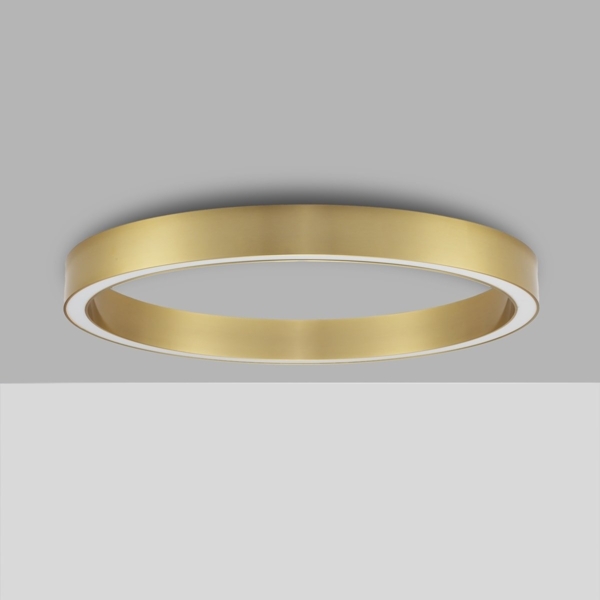 Nova Luce 9558650 STING LED Deckenleuchte 80cm 3000K Bronze dimmbar