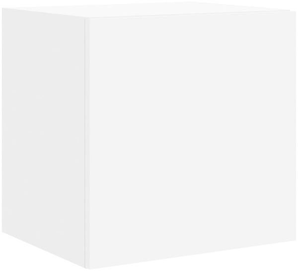 vidaXL TV-Wandschränke mit LED-Leuchten 2 Stk. Weiß 40,5x35x40 cm 837247 Bild 8