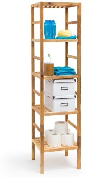 Walnuss Badregal verschiedene Größen