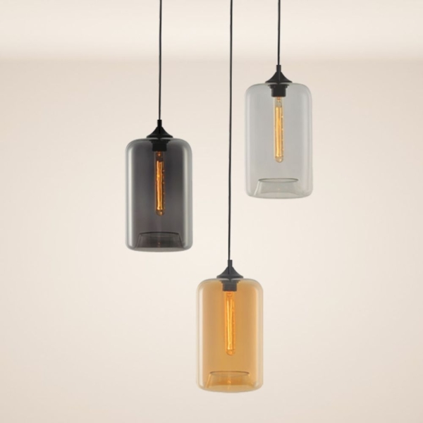 s.luce Cruet mehrflammige Hängeleuchte Mehrfarbig