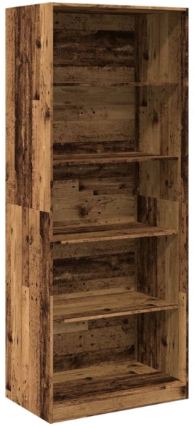 vidaXL Kleiderschrank Altholz-Optik 80x50x200 cm Holzwerkstoff 3307727