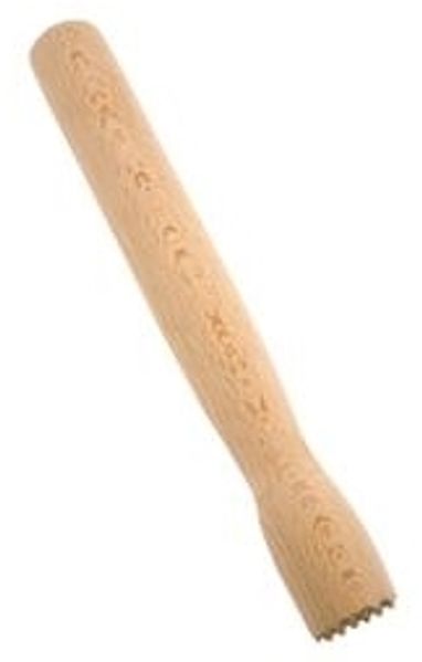 Stößel/Mörser 21 cm massives Buchenholz