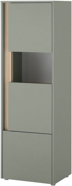 Home affaire Vitrine City/Giron, moderner Hochschrank, Glasvitrine zeitlos, modern, ausreichend Stauraum, vielseitig einsetzbar