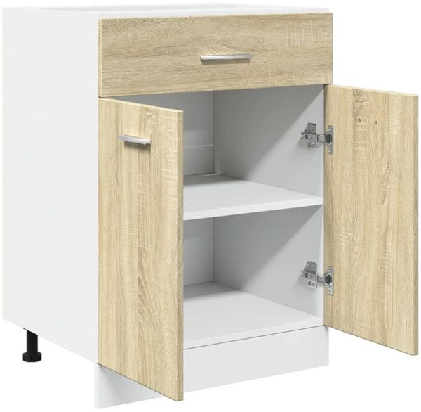 vidaXL Schubunterschrank Lyon Sonoma-Eiche 60x46x81,5 cm Holzwerkstoff 849614 Bild 10