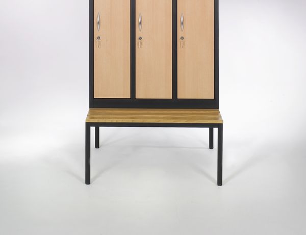 Unterbaubank schwarz 120 cm