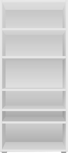 Regal Inspiration 26 / Image 26, Holzwerkstoff, Weiß, 85 x 191 x 37 cm