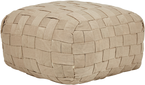 Pouf BODLA Kunststoff Beige