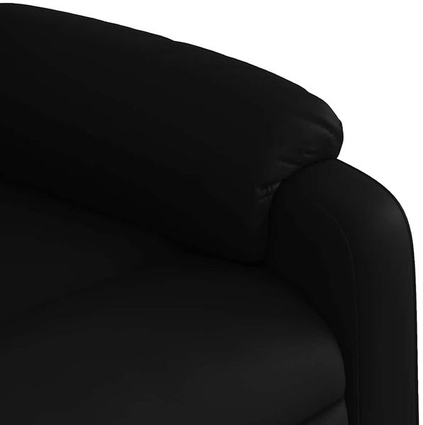 vidaXL Massage-Relaxsessel, Kunstleder, Schwarz 3206188 Bild 9