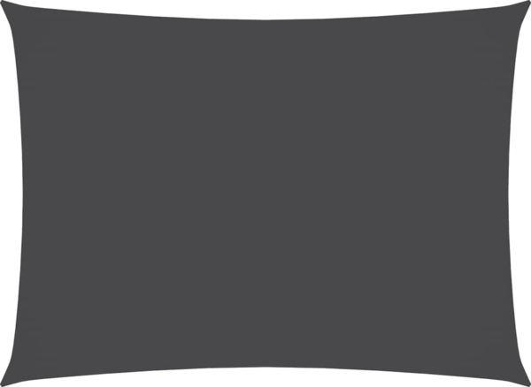 vidaXL Sonnensegel Oxford-Gewebe Rechteckig 3x5 m Anthrazit 135102