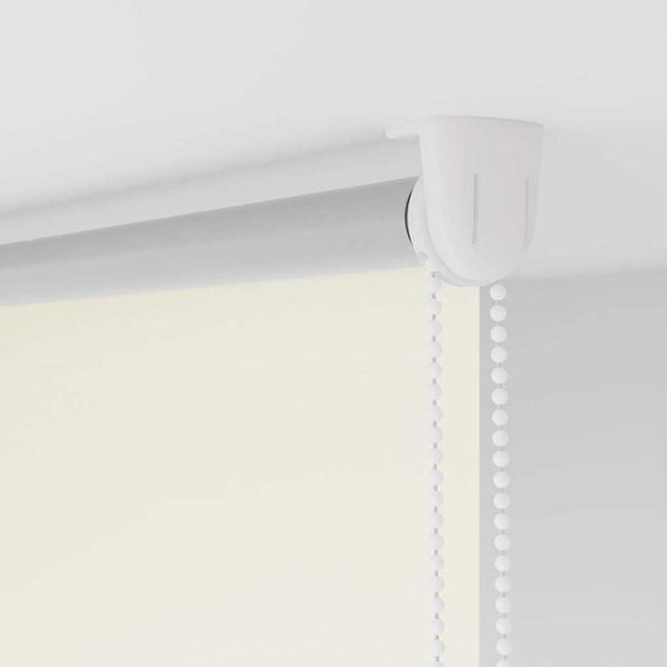 vidaXL Verdunkelungsrollo Cremeweiß 55x130cm Stoffbreite 50,7 cm 4011613 Bild 12