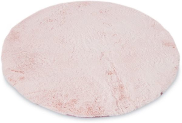 Gino Falcone Fellteppich Kuschelteppich Chiara, rund, Höhe: 30 mm, Kunstfell, Kaninchenfell-Haptik, besonders weicher Langflor