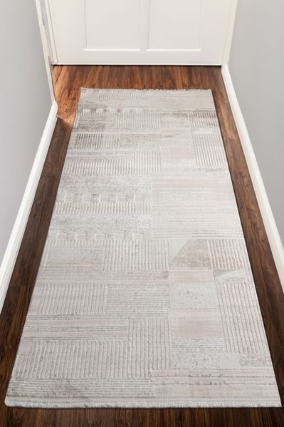 Flurteppich (100 x 250), 'Elex 5206', 0,7 x 100 x 250, Beige