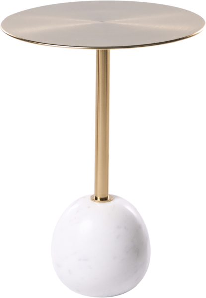 Beistelltisch OAHE Metall Gold