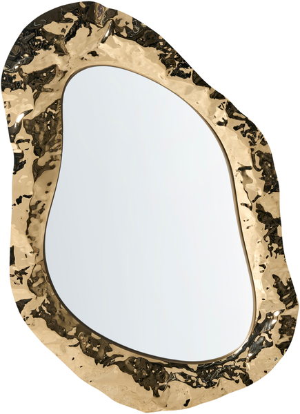 Wandspiegel JOSSIGNY 52 cm 79 cm Gold