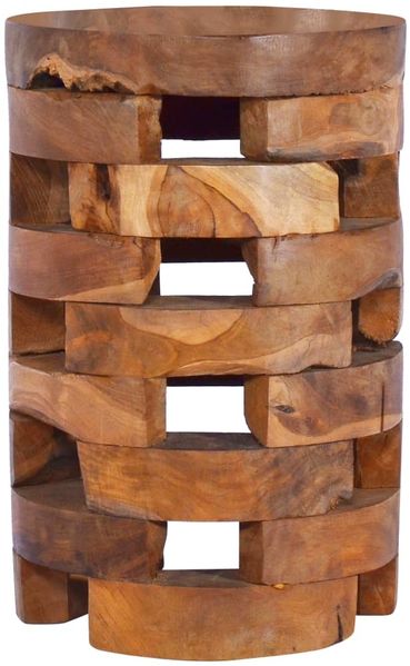 vidaXL Nachttisch 30x30x45 cm Massivholz Teak 288808