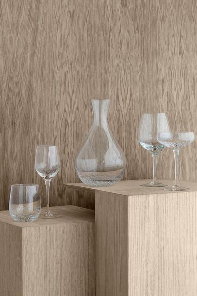 Broste Copenhagen Glas Broste Copenhagen COGNAC 'BUBBLE' GLAS, Steingut