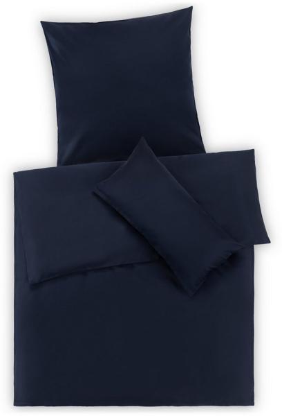 Blumtal Bettwäsche Premium Mako Satin Baumwolle mit Kissenbezug, Mako-Satin, 2 teilig, Superweiches Bettbezug Set mit edler Glanz Optik