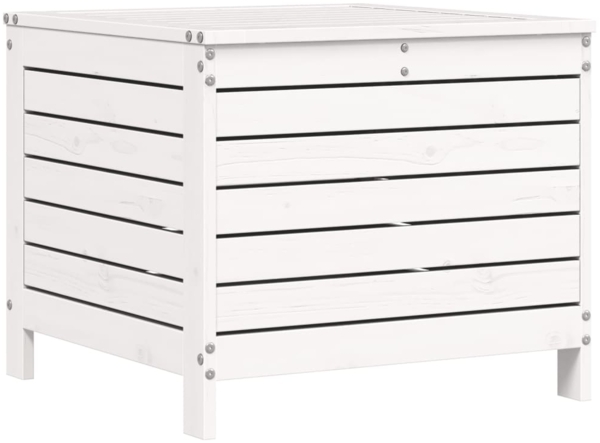 vidaXL 7-tlg. Garten-Sofagarnitur Weiß Massivholz Kiefer 3250969 Bild 7