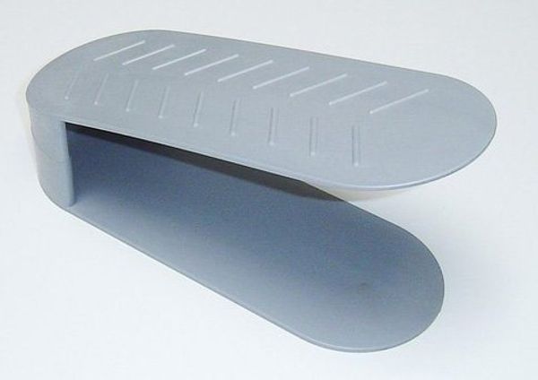Ruco Schuhregal (Schuhstapler), Set 4-tlg, Kunststoff, schafft Platz und Ordnung