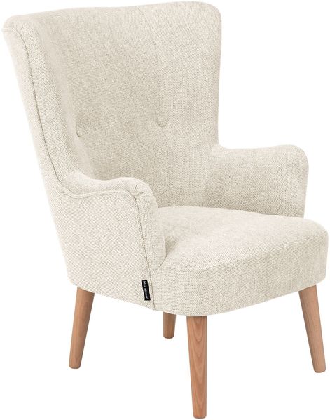 Kindersessel Katyenka Flachgewebe creme