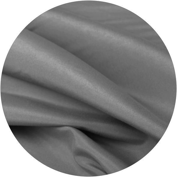 Bestlivings Blickdichte, Gardine mit Ösen, in vielen Größen und Farben Anthrazit 140x145 cm Bild 10