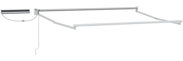 vidaXL Elektrische ausziehbare Markise Taupe 3425978 Bild 3